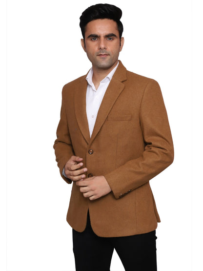 CottsWool Blazer Brown Men Blazer