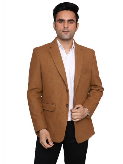 CottsWool Blazer Brown Men Blazer