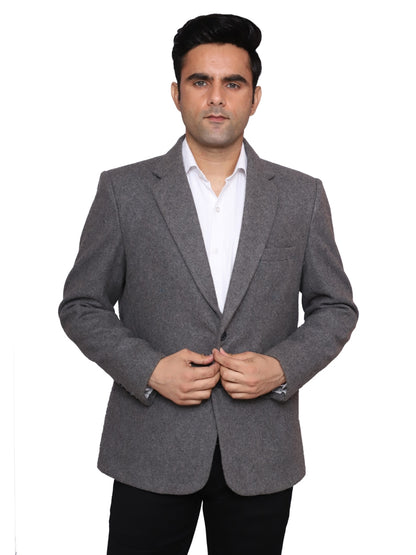 CottsWool Blazer Grey Men Blazer