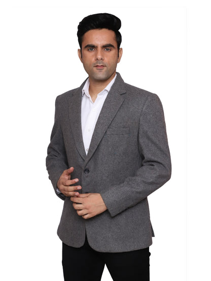 CottsWool Blazer Grey Men Blazer