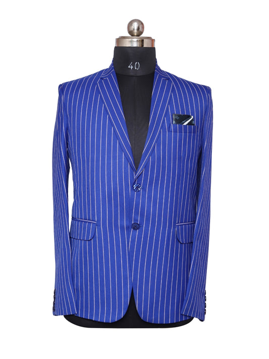 Tweed Blazers Blue for Men